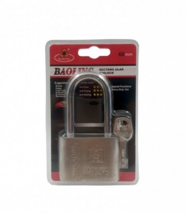 CANDADO BOALING 60MM LARGO (LC60)