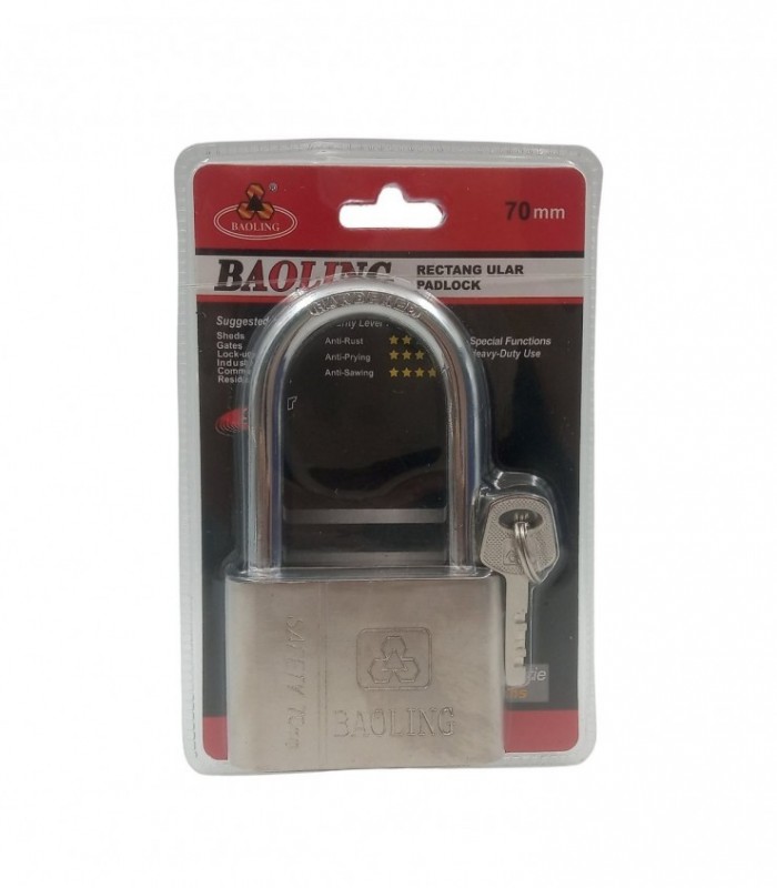 CANDADO BOALING 70MM. LARGO (LC70)