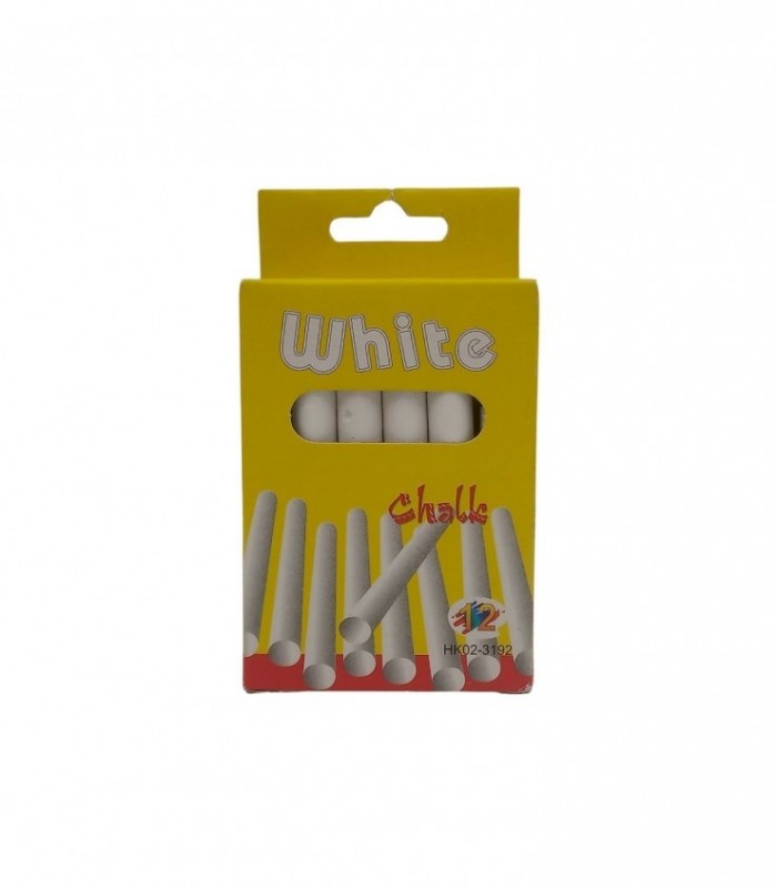 TIZA BLANCA 12PCS (SA118721)