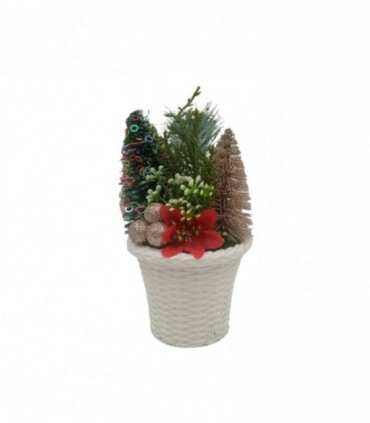 ARBOL DE NAVIDAD C/ PLANTERA (2202-533)