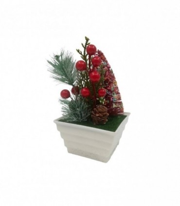 ARBOL DE NAVIDAD C/ PLANTERA (2202-523)