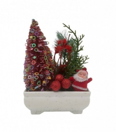 ARBOL DE NAVIDAD C/ PLANTERA (2202-516)