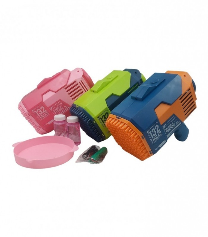 BURBUJA DE JABON PISTOLA REC. C/ USB. (KB1141)