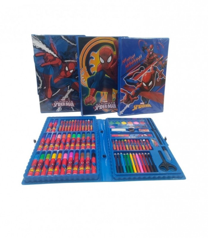 CARTUCHERA 86PCS SPIDERMAN (NY01-6)