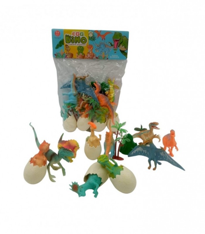 BOLSA ANIMAL DINO. C/ HUEVO (6217)