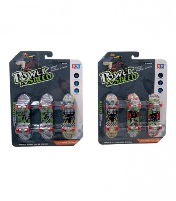 CARTELA SKATE 3PCS (55013-5)