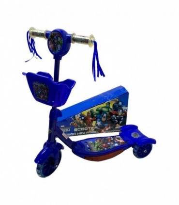 PATINETA C/ CESTA 3R. MARVEL (SP-01)