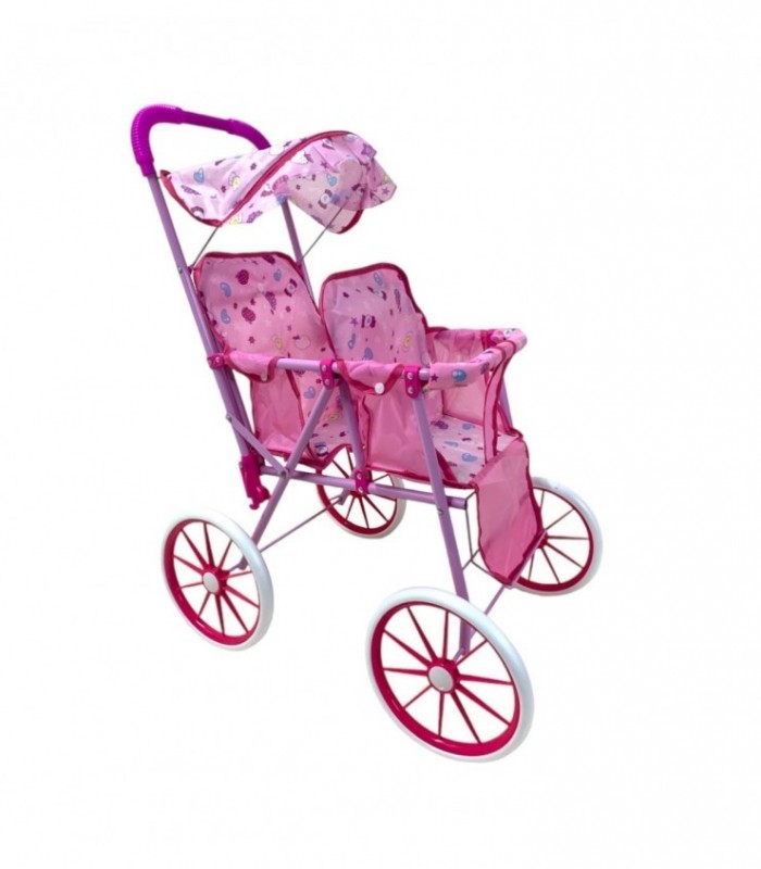 CARRITO P/ MUNECA METAL C/ 2MUNE. (SO6635E-1)