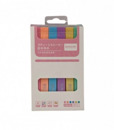 MARCADOR 6PCS (F0640)