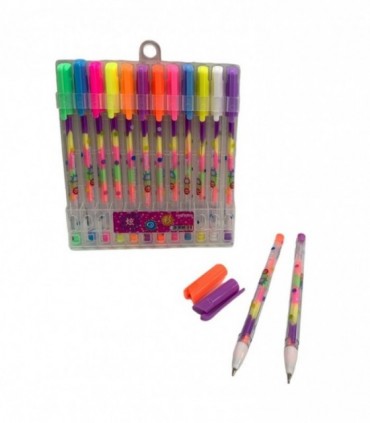 BOLIGRAFO GEL 12PCS (8806)
