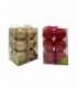 NAVIDAD PELOTA 12PCS 8CM (AD86111)