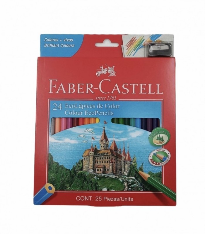 LAPIZ DE COLOR 24P C/APON.(120124E)