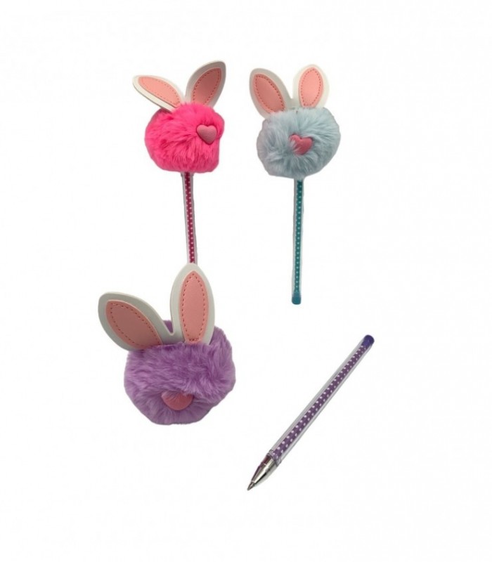 BOLIGRAFO 1PCS C/ PELUCHE (48509)