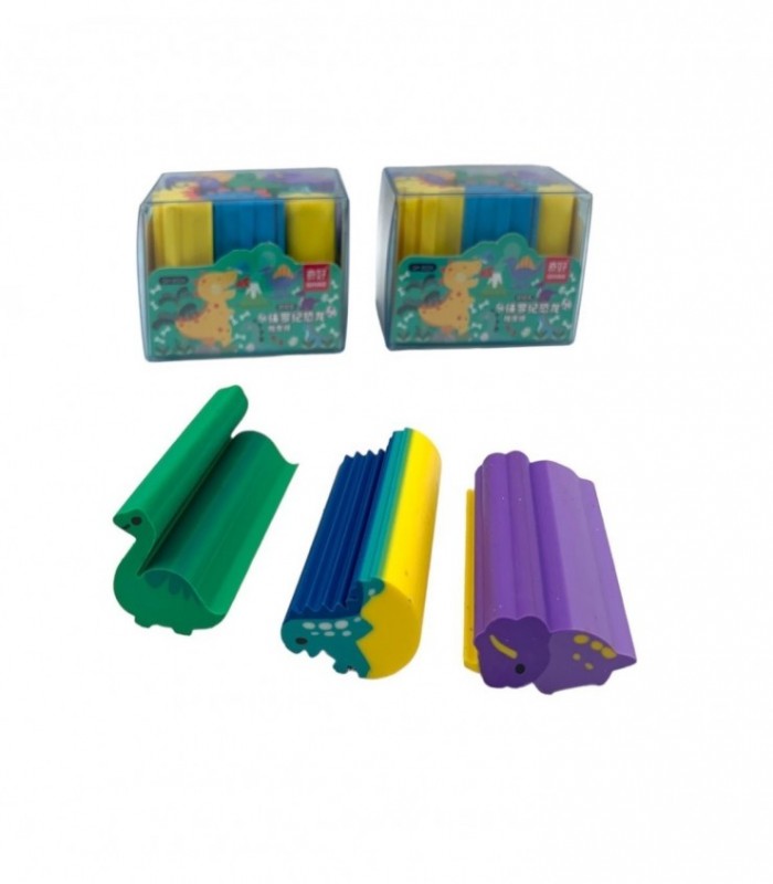 BORRADOR 6PCS DINO. (QH8524)