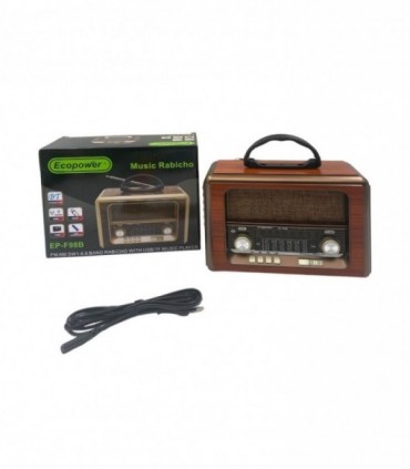 RADIO C/ USB Y SD (EPF98B)