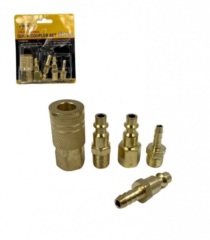 KIT ADAPTADOR P/ NEUMATICO 5PCS (TL42321)