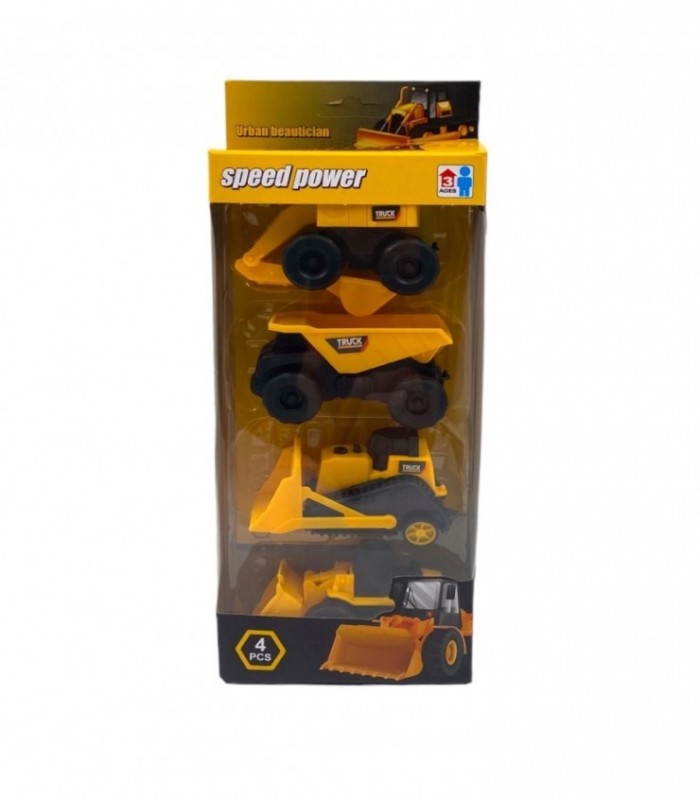 COLECCION AUTO CONSTR. 4PCS (570676)