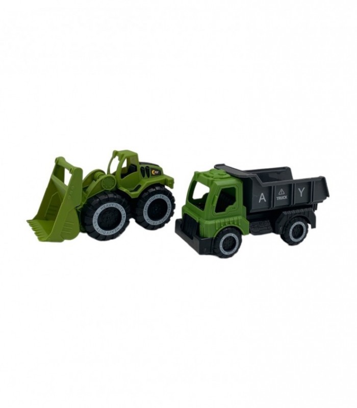 CAMION FRICCION CONTRU. 2PCS (MS230180)