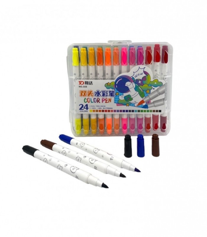 PINCEL 24PCS 2PUNTA (508-24)