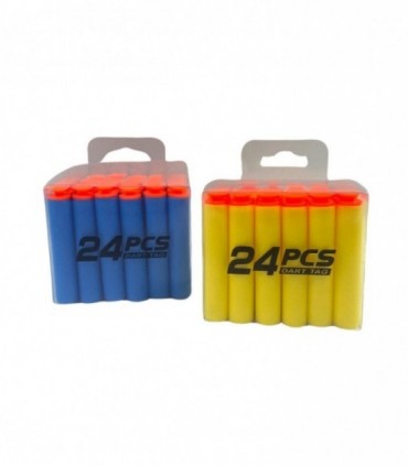 BALAS P/ PISTOLA 24PCS (17024B)
