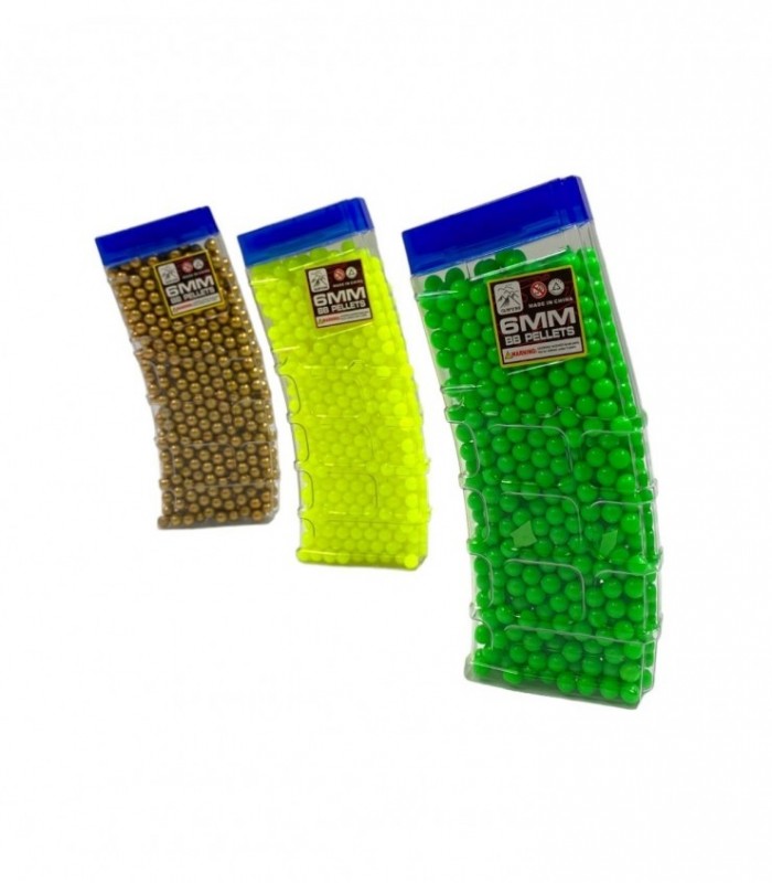 PELOTITA P/ PISTOLA 800PCS (A018)