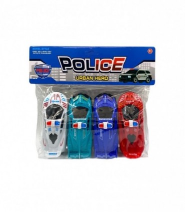 BOLSA AUTO POLICE 4PCS (GM666-48)