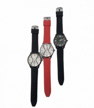 RELOJ DE GOMA P/ HOMBRE 1PCS (L6)
