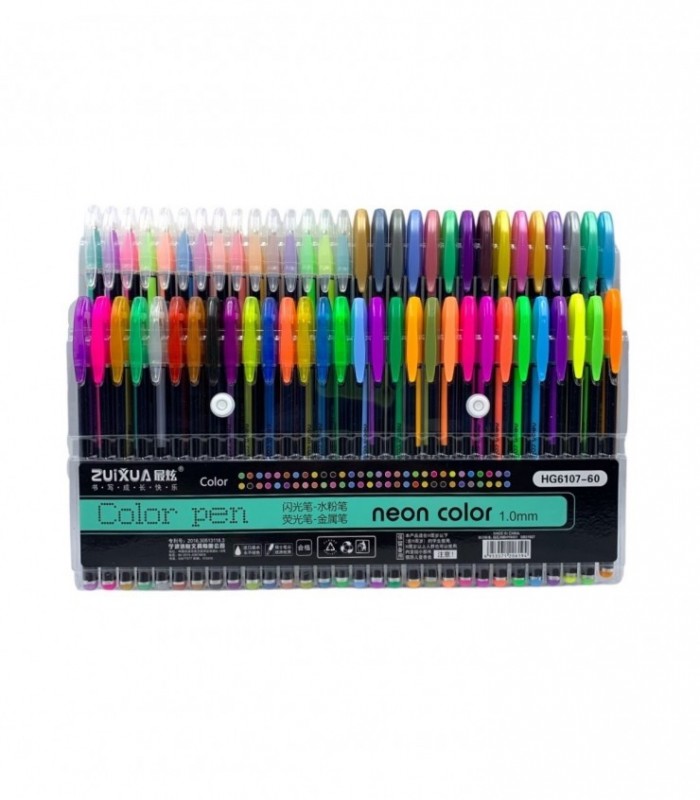 BOLIGRAFO GEL 60PCS (HG6107-60)
