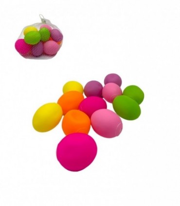 BOLSA VINYL 12PCS HUEVO (698B)
