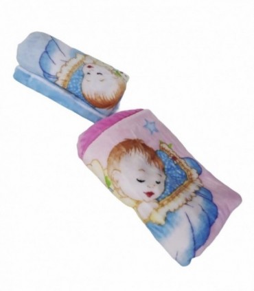 FRAZADA P/ BEBE 100X110CM. (BC001)
