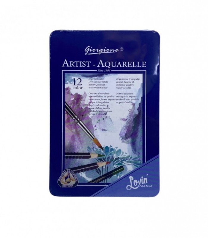 LAPIZ DE COLOR ACUARELA 12PCS (G-SR12)