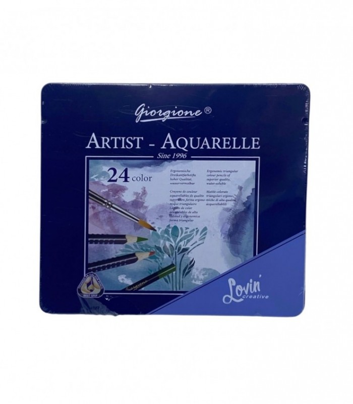 LAPIZ DE COLOR ACUARELA 24PCS (G-SR24)