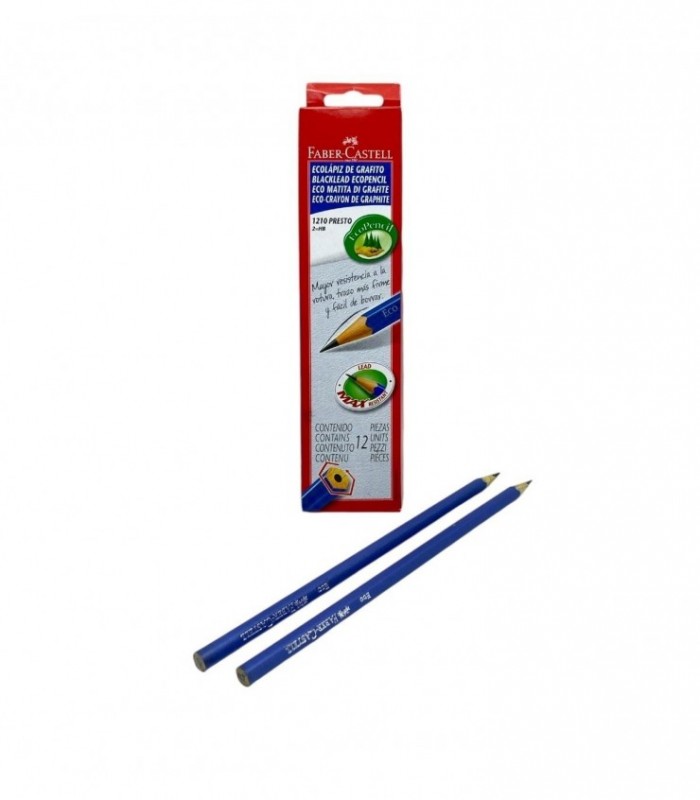 LAPIZ FABER 12PCS AZUL (1210)