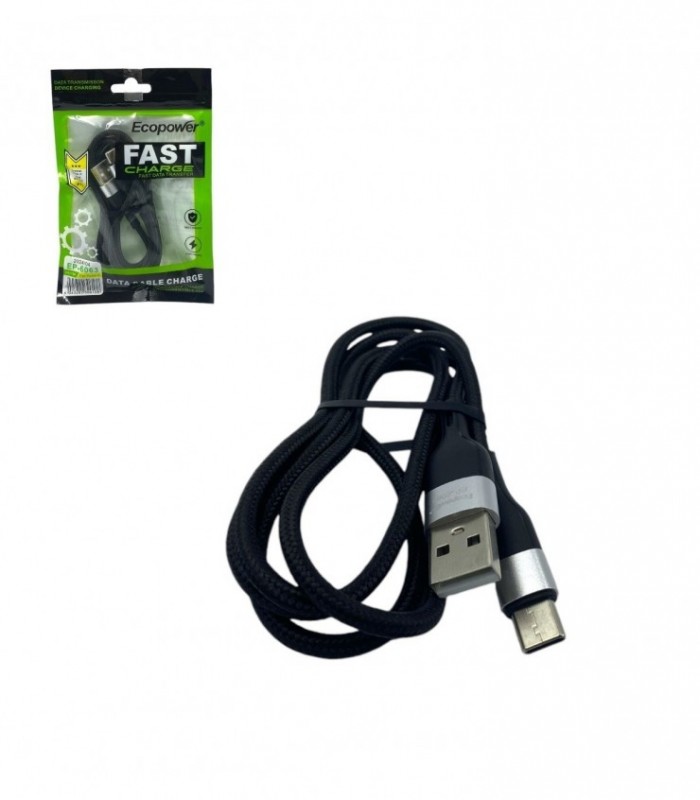 CABLE USB 1PCS TIPO  C  1M.  (EP6063)