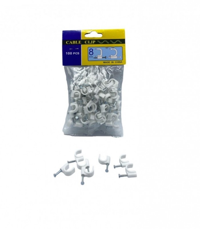 GRAPA P/ CABLE 100PCS (CA08)