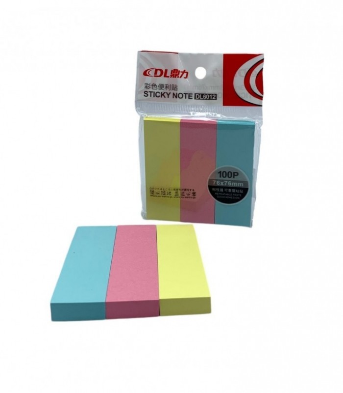 HOJA P/ ANOTACION 3IN1 76X76MM. (DL6012)