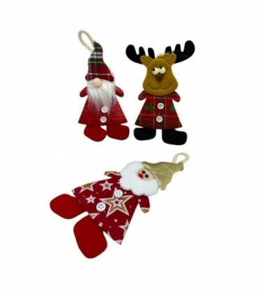 PAPA NOEL 1PCS SURTIDO 22CM. (24SD-Q18)