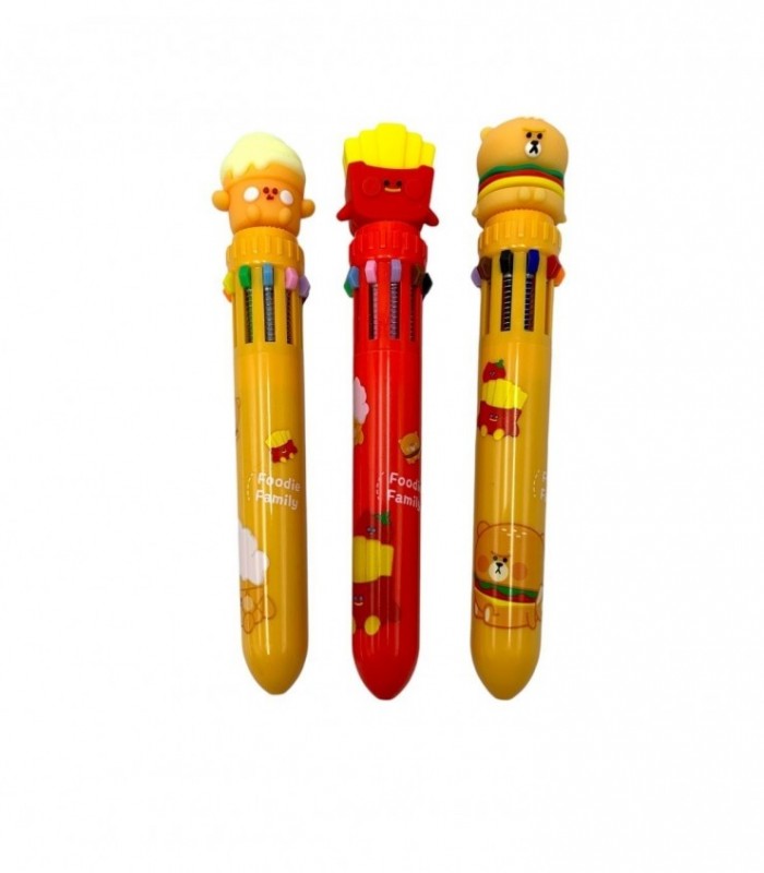 BOLIGRAFO 1PCS 10PUNTAS COMI. SURT.( KK7979)