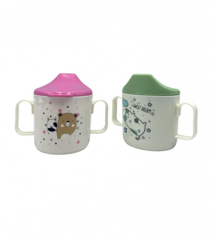 TAZA DE PLAST. P/ BEBE (49923)