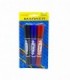 MARCADOR 3PCS 2PUNTAS (400055)