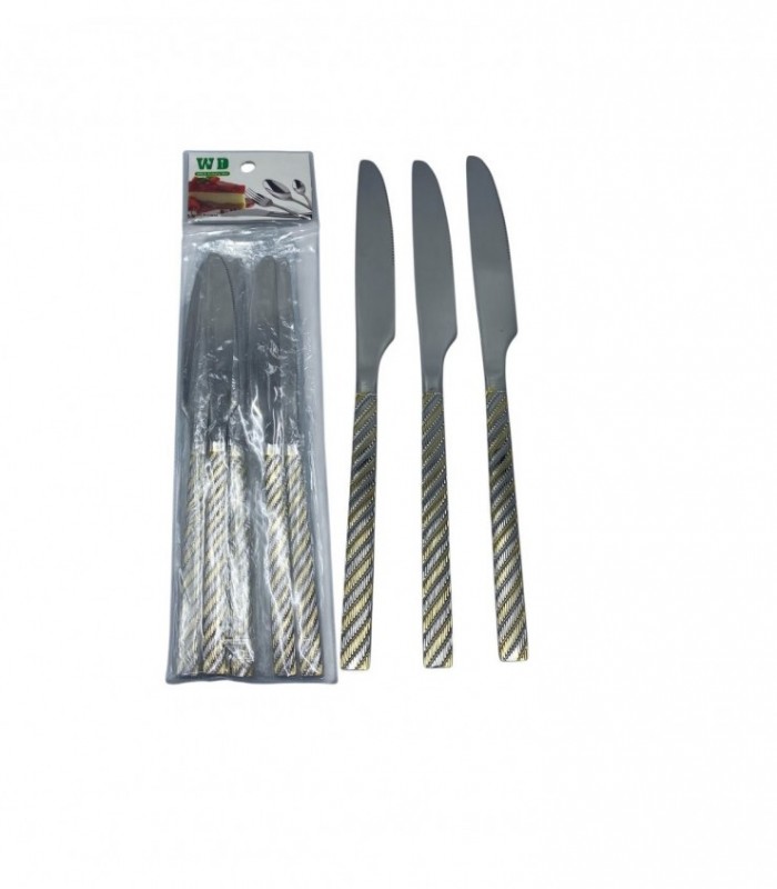 CUBIERTO 6PCS CUCHILLO (50022)