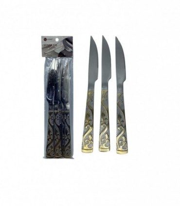 CUBIERTO 6PCS CUCHILLO (CXY30709)
