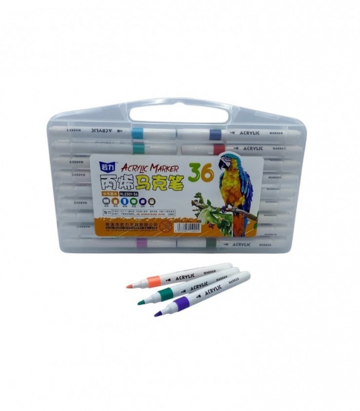 MARCADOR 36PCS ACRILICO (RL2301-36)