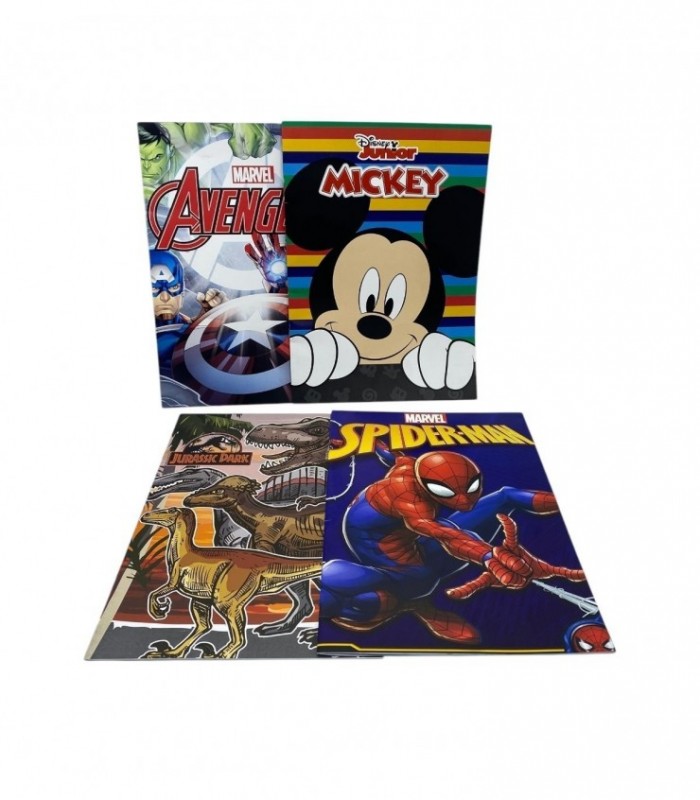 CUAD. C/ DIBUJO Y ADHESIVO (ST-GDA)