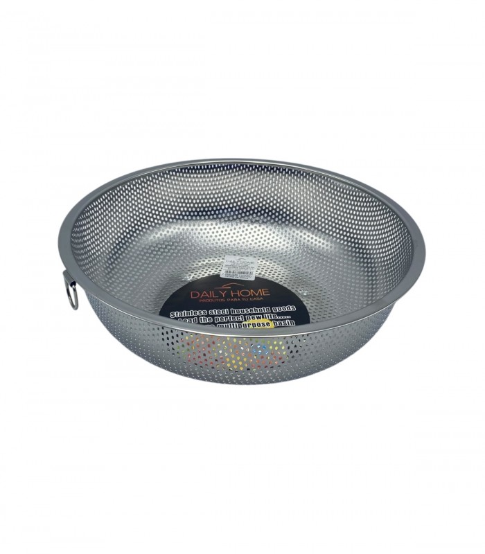 COLADOR INOX 25.5X7CM. (11056)