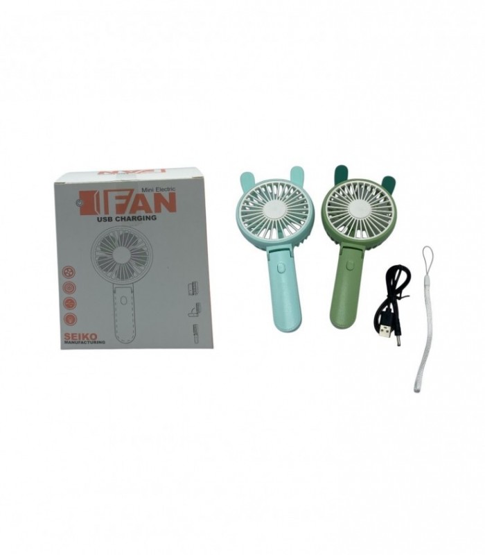 VENTILADOR RECAR. C/ USB (1188-2C)