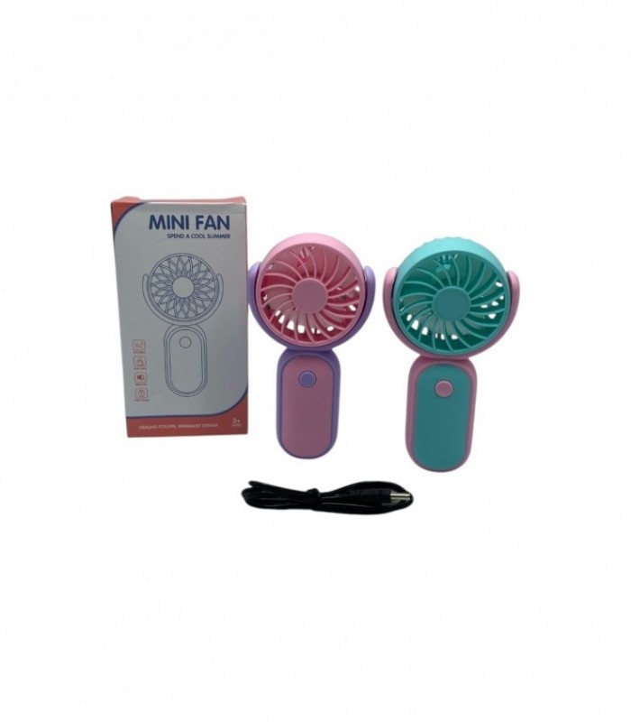 VENTILADOR RECAR. C/ USB (1188-8)