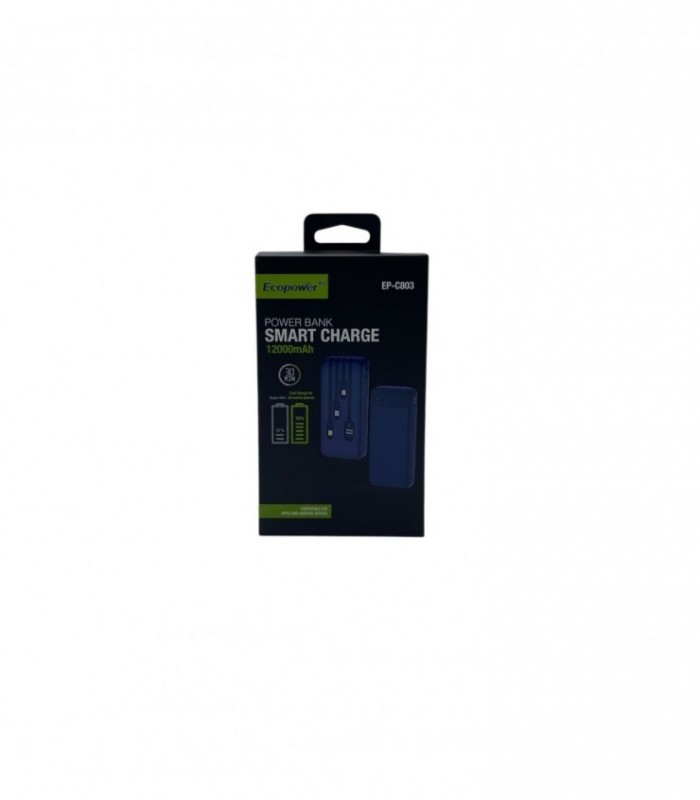 CARGADOR PORTA. 12000MAH (EP-C803)