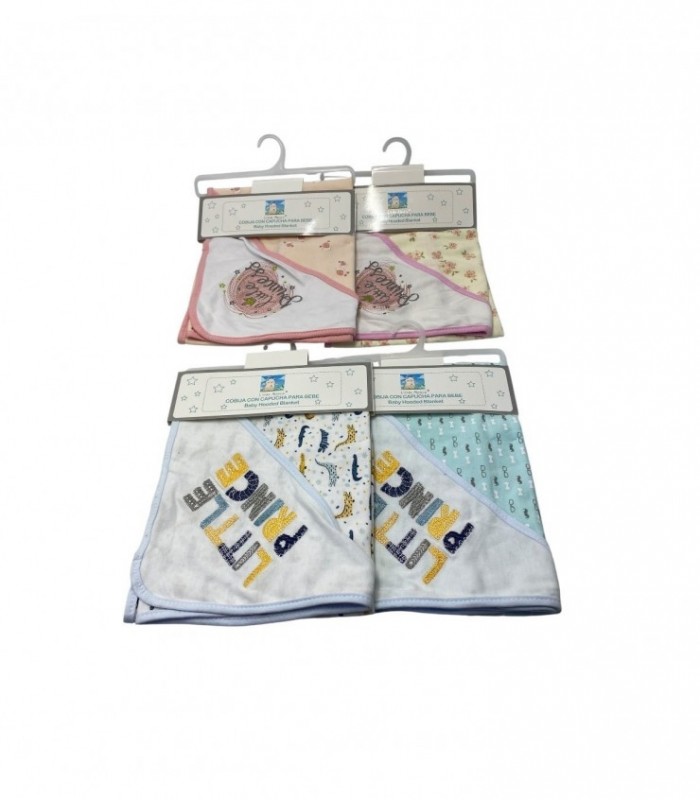 TOALLA P/ BEBE 75X75CM. (74D)