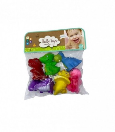 BOLSA VINYL 6PCS DINO. (560A-92)